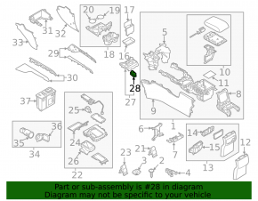 Кнопка паркинга Mazda CX-5 17-24