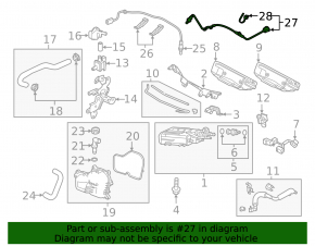 Sondă Lambda a doua Mazda 6 14-21 2.0 2.5