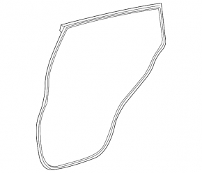 Garnitură ușă spate stânga pentru Lexus RZ300e RZ450e 23-25