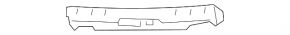 Крепление переднего бампера левое Mazda CX-7 10-12 рест