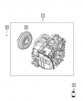 АКПП в сборе Jeep Compass 18-20 2.4 F21-260 FWD 6ст-акпп