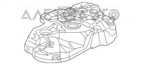 Топливный бак Toyota Highlander 01-07