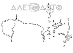 Antenna Amplifier Subaru Outback 15-19
