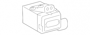 Замок зажигания разъем под Smart Key Toyota Prius 20 04-09