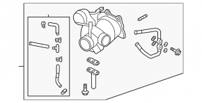 Турбина Subaru Forester 08-13