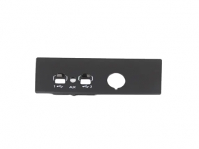 Накладка центральной консоли Jeep Grand Cherokee WL 21-26 под прикуриватель и usb