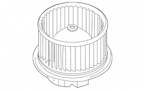Motor ventilator încălzire Kia Stinger 18-23
