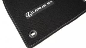 Комплект ковриков салона ткань Lexus RX350 RX450h 16-22 черный, под химчистку