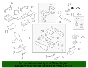 Переключатель режимов езды Mazda 3 19-26
