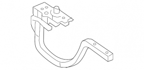 Петля крышки багажника правая Toyota Camry v55 15-17 usa