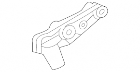 Кронштейн компрессора кондиционера Ford Edge 19-24 2.0Т