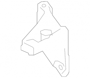 Кронштейн передней подушки двигателя Lexus RX350 16-22