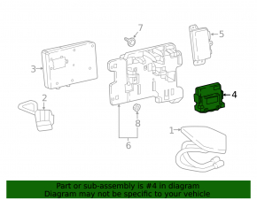 Serial Data Gateway Module Chevrolet Camaro 16-