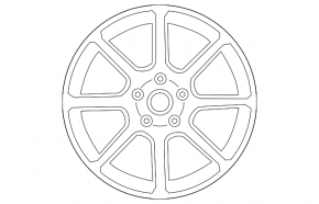 Запасное колесо докатка Subaru Legacy 15-19 R17 155/70