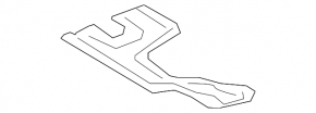 Защита днища задняя левая Audi Q7 16-26