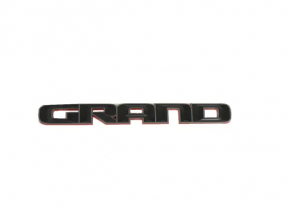 Эмблема Grand Cherokee двери передней правой Jeep Grand Cherokee WK2 17-22 серая