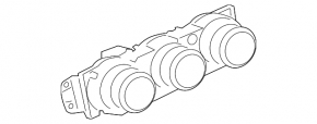 Управление климат-контролем Mitsubishi Outlander Sport ASX 10-17 manual