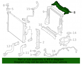 Воздухоприемник Mercedes W213 E 300 17-19 2.0T