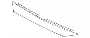 Ornament grilă radiator superioară Mazda CX-9 21-23 grafit