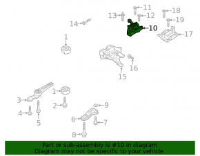 Подушка двигателя правая Audi Q3 83A 20-25 2.0T