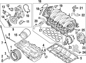 Map Sensor Ford Escape MK4 20-26 hybrid, plug-In