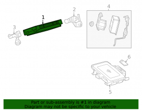 Transceiver Telematic Control Module Toyota Prius 50 Prime 17-22