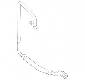 Трубка подачи масла турбины Mercedes C-class W205 300 19-21