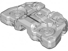Топливный бак Ford Fusion mk5 13-16 FWD без пробок