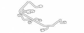 Проводка пассажирского сиденья Toyota Prius V 12-17