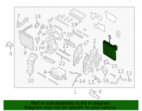 Испаритель Kia Forte 4d 14-18