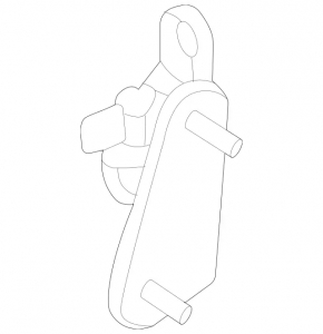 Петля двери верхняя задняя левая Mercedes W167 GLE 350 450 20-23