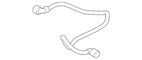 Conductă de retur sistem de răcire, chiulasă rezervor, BMW X3 G01 18-19 2.0T