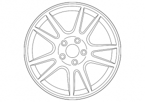 Запасное колесо докатка Nissan Murano z52 23-24 R18 165/90