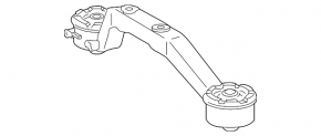 Suportul reductorului pentru Lexus RX400h 06-09