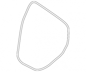 Garnitura portiera spate stanga Subaru XV Crosstrek 18-23