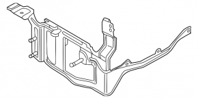 Кронштейн радара круиза Ford Fusion mk5 13-16