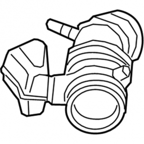 Воздуховод Lincoln MKX 16-18 3.7