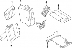 Telematic Communication Control Module Mazda CX-50 23-26