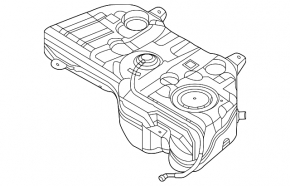 Топливный бак Kia Sportage 23-26 2.5