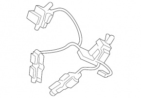 Кнопки управления на руле Acura MDX 07-09