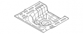 Корыто багажника Hyundai Elantra 21-26