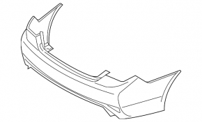 Bara spate goală Hyundai Sonata 11-13