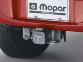 Усилитель заднего бампера Dodge Durango 11-26 под фаркоп