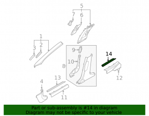 Ornamente prag ușă spate dreapta exterior Kia EV6 22-24 negru cu bandă cromată