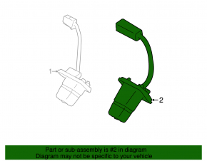 Camera de vizionare spate pentru Subaru Outback 15-19