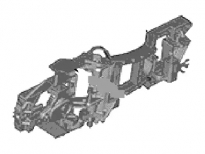 Механизм ручки двери передней левой Ford Escape MK3 13-19
