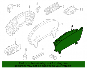 Щиток приборов Ford Escape MK4 20-21 High series-digital