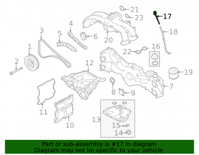 Маслянный щуп Subaru Outback 20-23 2.5 FB25