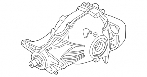 Diferenţial spate BMW 5 G30 17-23 3.0T