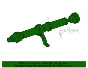 Arborele cardanic pentru Audi A6 C7 12-18
